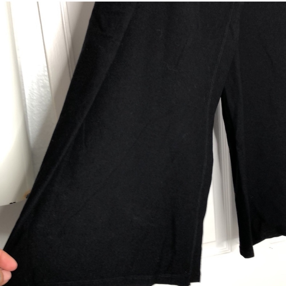 Eileen Fisher Cropped Crossover Wide Leg Pants - Picture 8 of 12